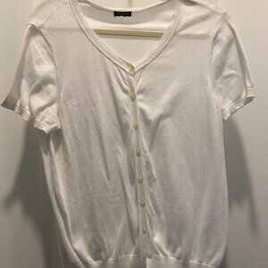Ann Taylor Short Sleeve Cardigan